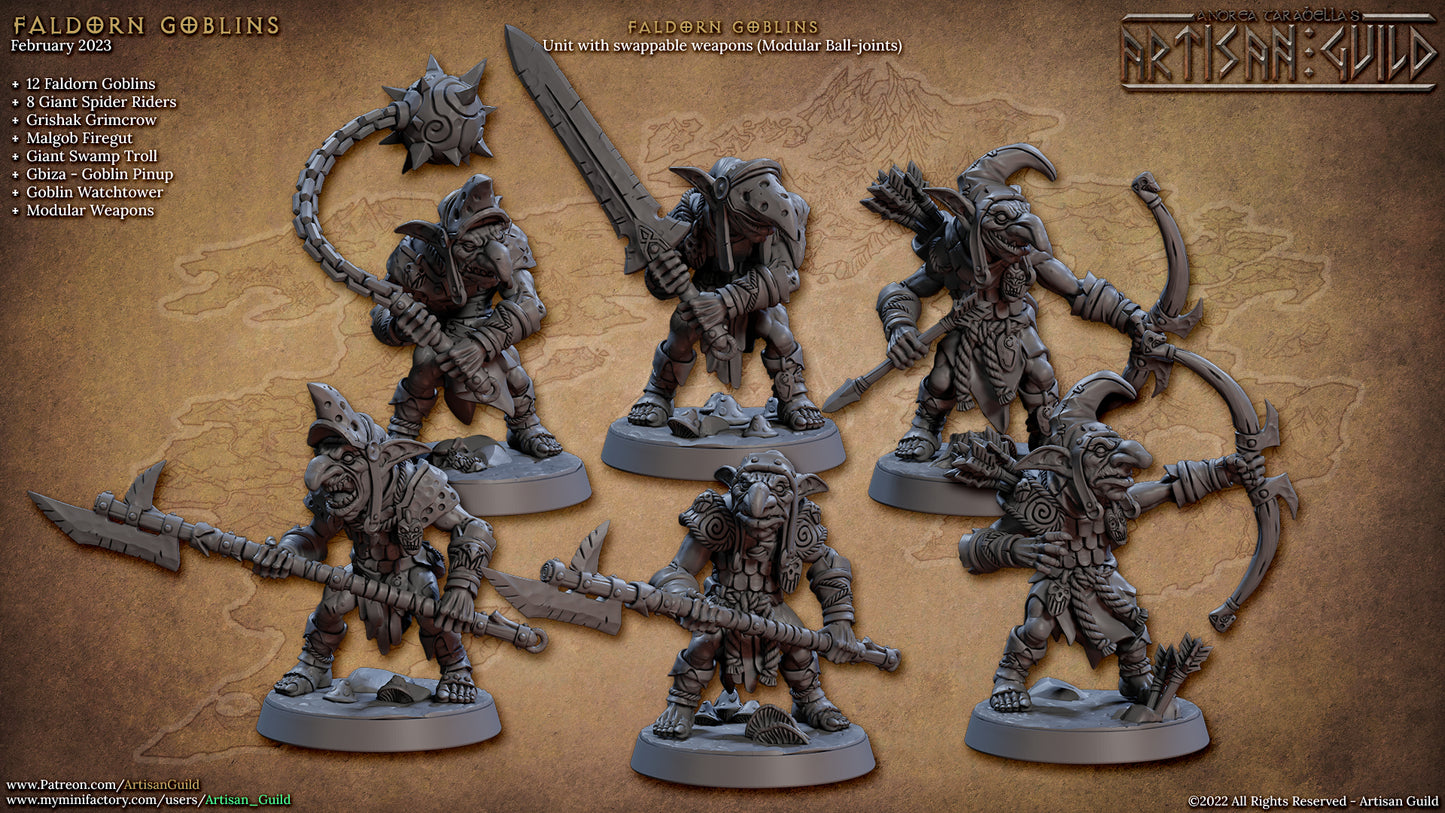 Faldorn Goblin Infantry from Artisan Guild