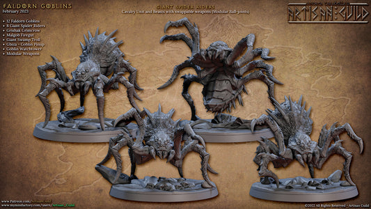 Wild Giant Spiders from Artisan Guild
