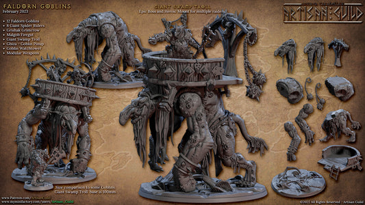 Giant Swamp Troll from Artisan Guild