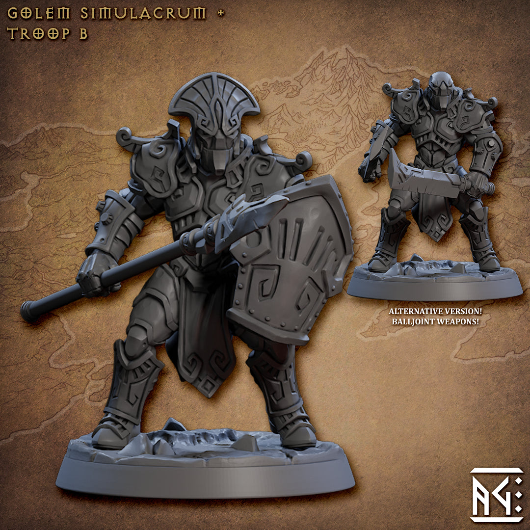 Warforged Troops from Artisan Guild