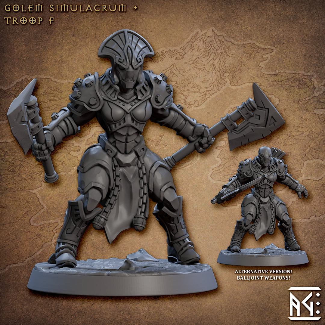 Warforged Troops from Artisan Guild