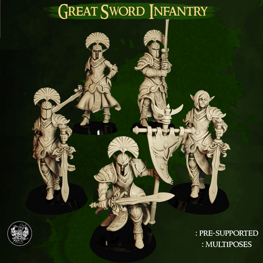 High Elf Great Sword Infantry from Master Forge