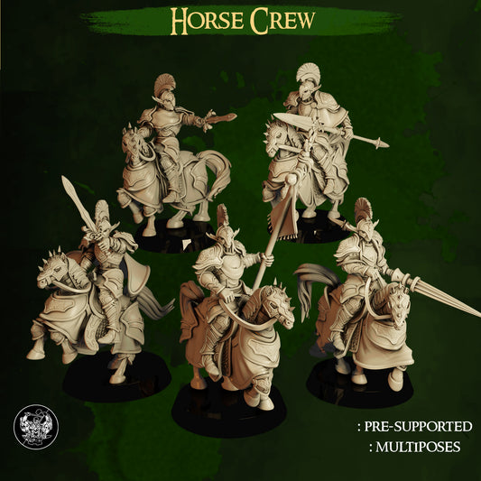 High Elf Horse Crew from Master Forge