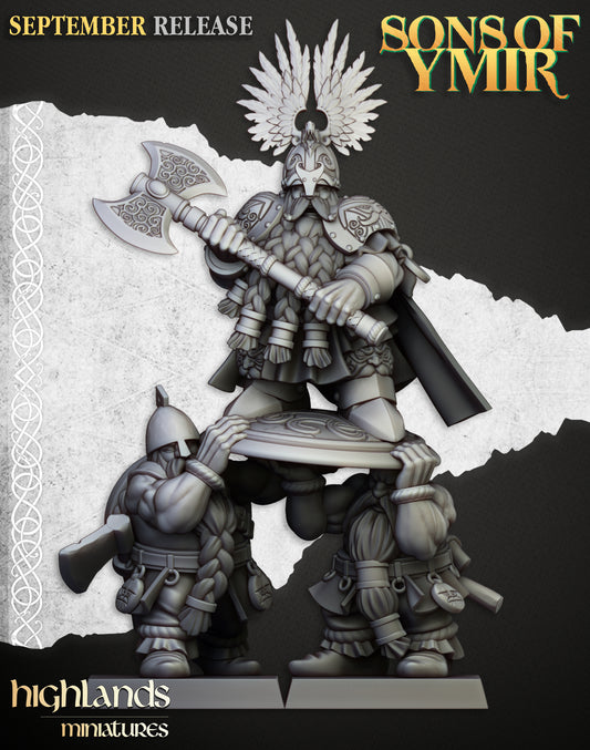 King Ulric of Thrymheim from Highlands Miniatures