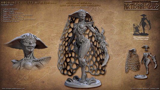 Avatar of Melmora, Herald of Change and Pestilence from Artisan Guild