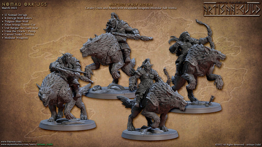 Orr'Ugs Wolf Riders from Artisan Guild