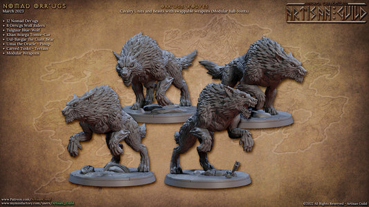Orr'ugs Dire Wolves from Artisan Guild