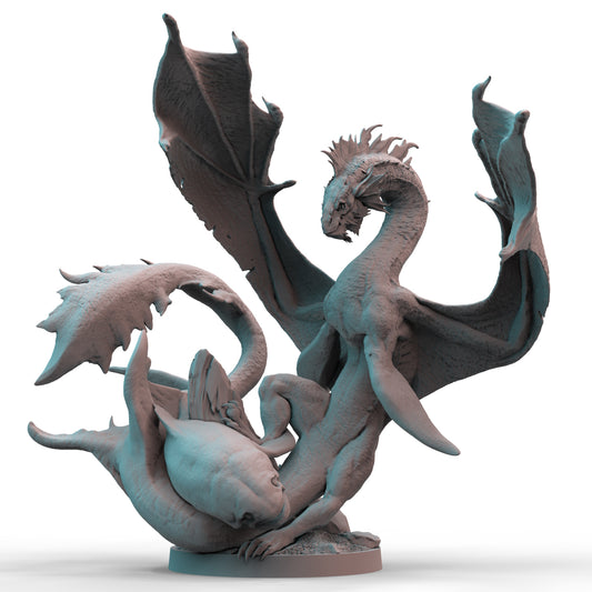Aquatic Dragon from PrintMyMinis