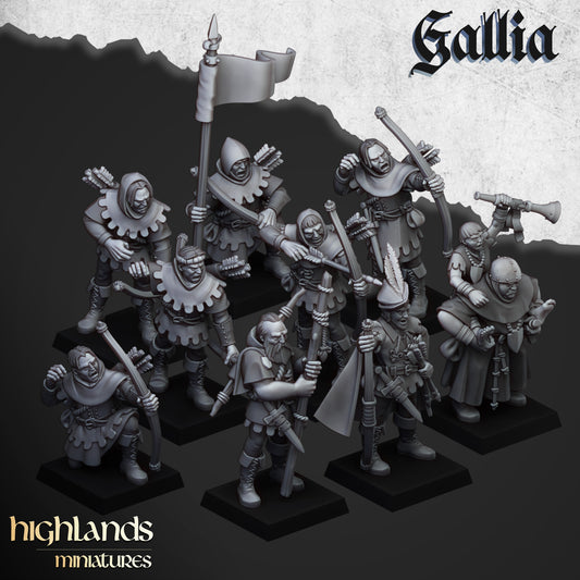 Sherwood Warband from Highlands Miniatures