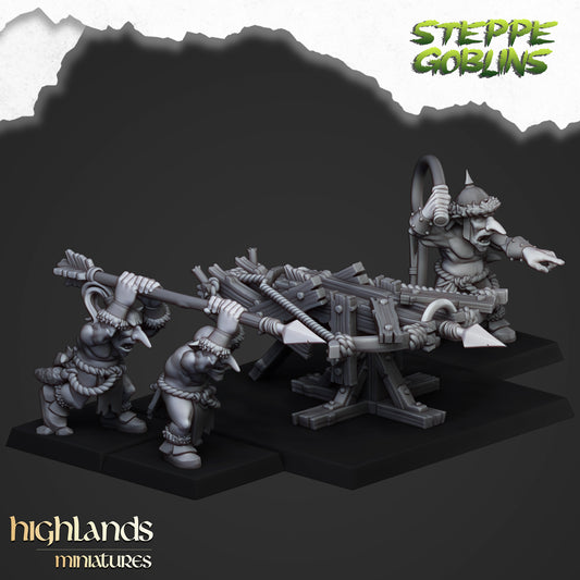Steppe Goblin Bolt Thrower from Highlands Miniatures