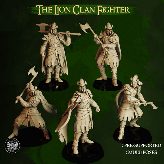 The Lion Clan Fighters from Master Forge