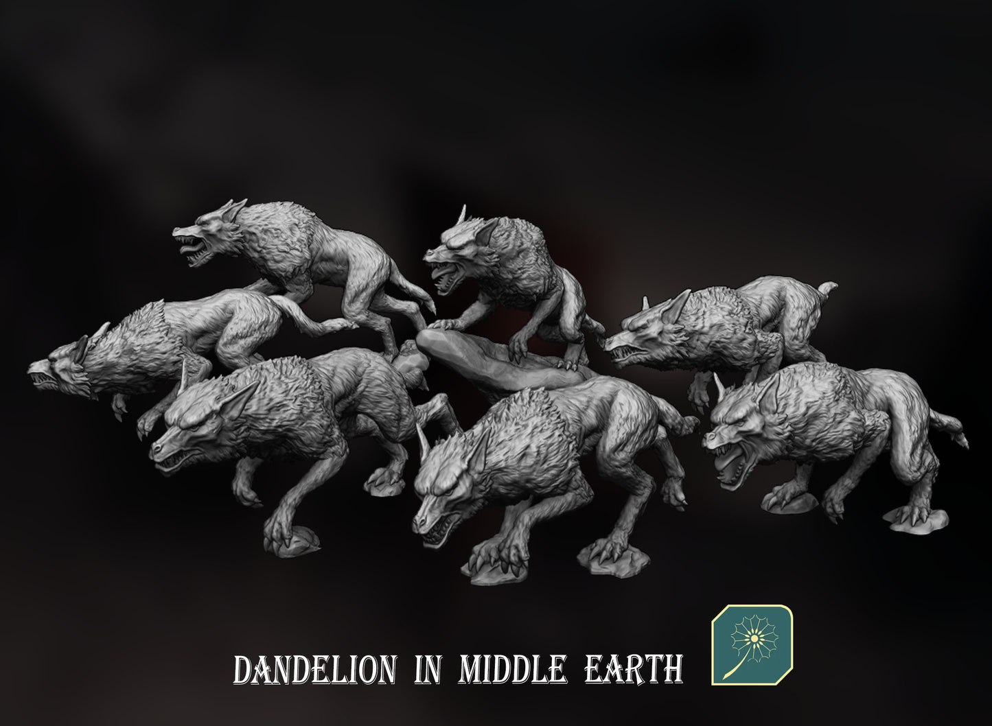 Fellhounds of the Shadow Mountain from Dandelion