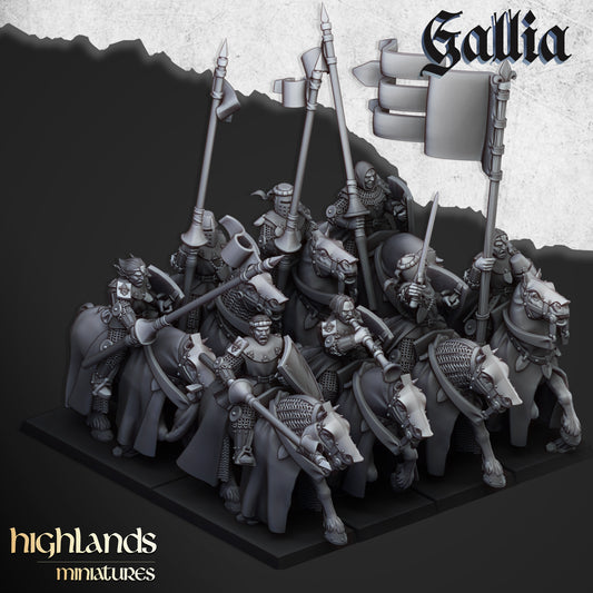 Young Knights of Gallia from Highlands Miniatures